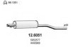 FIAT 4440968 Middle Silencer